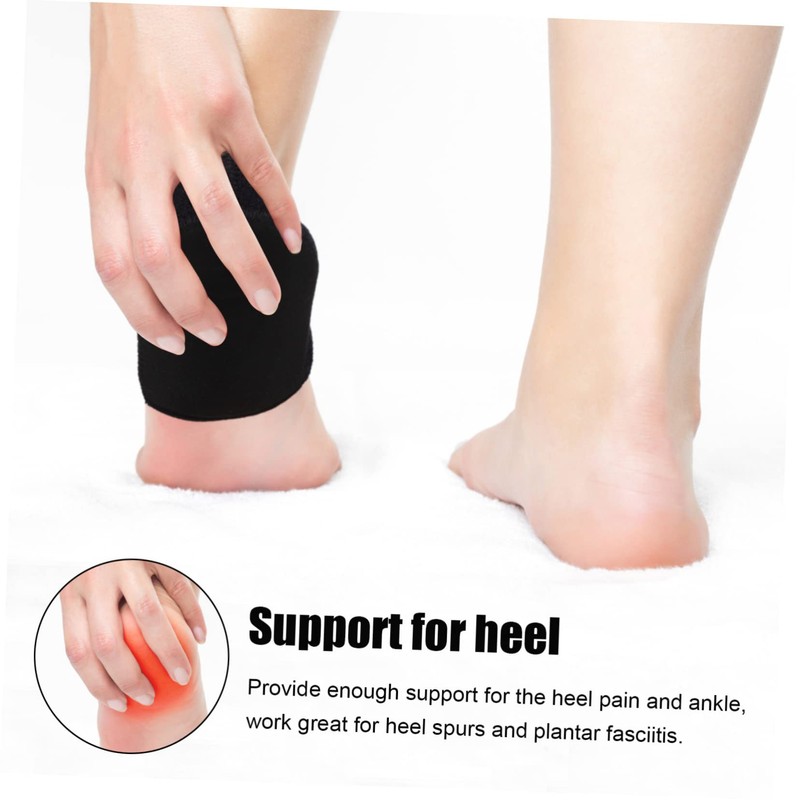 Gatuida 3pairs Heel Cups Plantar Heel Pads for Men and