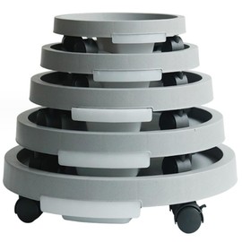 XIAOLUHSYI Plant Caddy with Wheels,Plant Dolly with Wheels Heavy Duty,Rolling Plant Stand (450#)