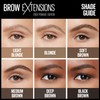 Maybelline New York Brow Extensions Fiber Pomade Crayon Eyebrow Makeup,
