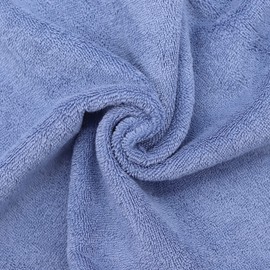 Luxury Hotel & Spa Collection Highly Absorbent, Quick Dry 100% Turkish Cotton 700 GSM, Eco Friendly Towel, for Bathroom Dobby Border Soft Bath Towel Set 27 X 54 (Wedgewood, Bath Towels - Set of 2)