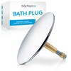 Bächlein Universal Bath Plug - Chrome Drain Plug Made of