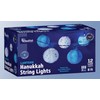Happy Hanukkah LED Hanging Lanterns String Lights - Chanukah Decorations