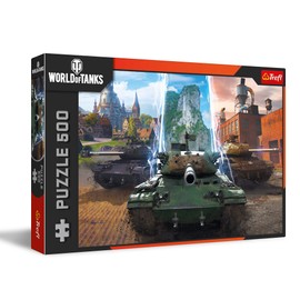 Trefl - World of Tanks: Action time! - Puzzle 500 pieces - DIY puzzle, Creative Entertainment, for Adults and Children from 10 years