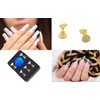 Kiara World Magnetic Nail Art Tips Stand Crystal Base Alloy