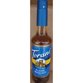Torani Sugar-Free Syrup, Hazelnut, 25.4-Ounce Bottles (Pack of 3)