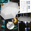 MOTIFUN Parasol, UV Protection, 100% Light Blocking, Foldable, Large Size,