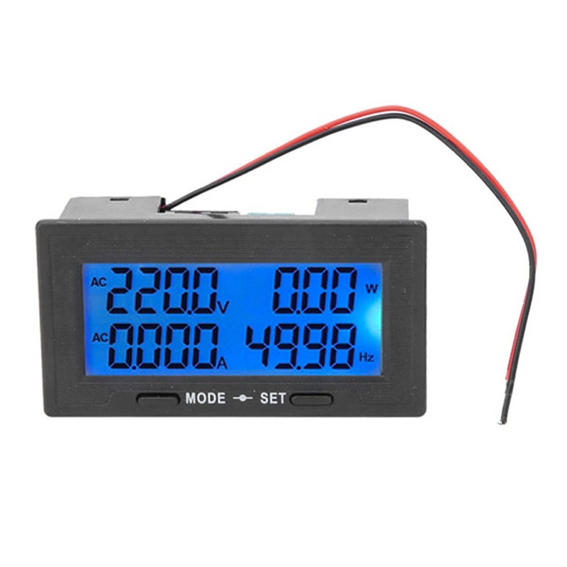 YB5142DM 0-500V Intelligent Digital LCD Display AC Voltage Current Tester