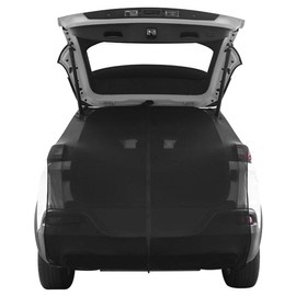 KMFCDAE Car SUV Tailgate Screen Tail Gate Rear Windshield Sunshade Camping Car Trunk Mosquito Bug Net Ventilation Magnetic Suction 59" x 59"