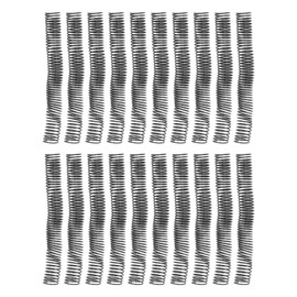 Bobinas de Encuadernación en Espiral de 32 Mm, Espirales de Encuadernación de Plástico con Capacidad para 280 Hojas, Paso 4:1 de 48 Dientes, 20 Unidades para Documentos, con