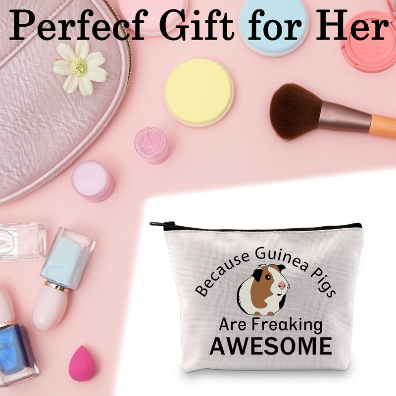 Funny Guinea Pigs Makeup Bag Guinea Pig Lover Gift Guinea