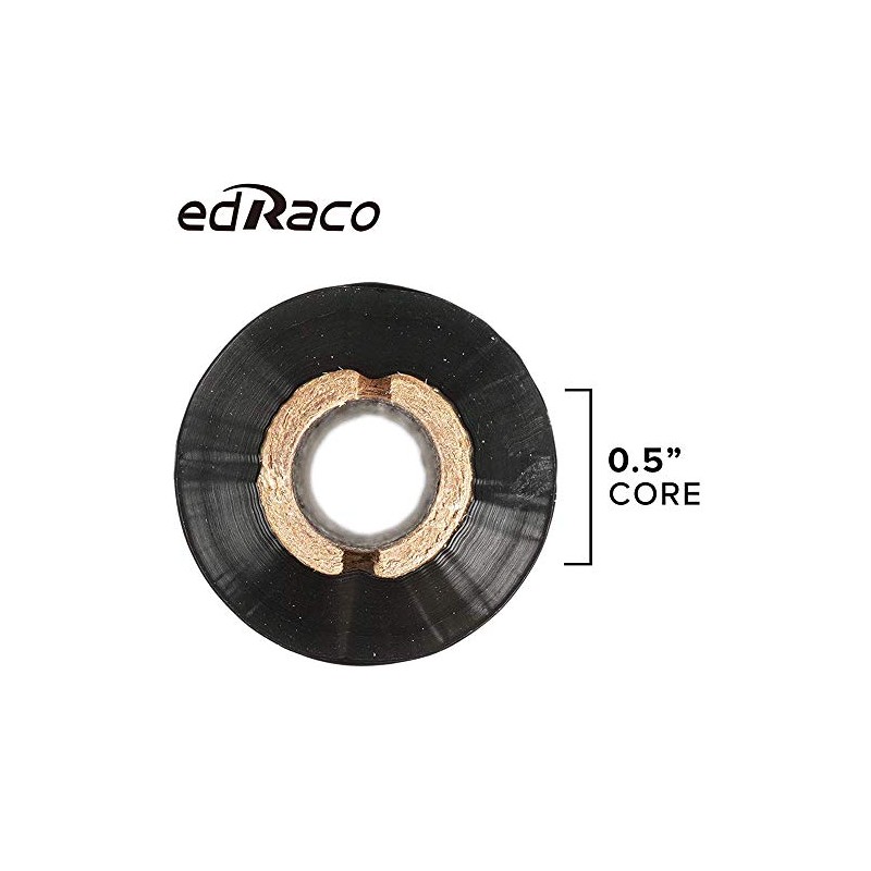 8 Rolls Desktop Thermal Transfer Ribbons -Enhanced Wax, 2.25" x