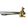 Gold Toned Egyptian Cat Square Tie Clip