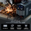 SS-140M 140Amp 110V Gasless MIG Welder, LCD Display Flux Core