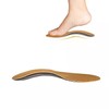 Orthotic Shock Absorbing Shoe Insoles With Longitudinal And Transverse Arch