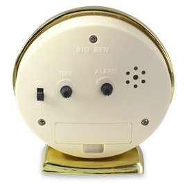 Westclox Big Ben Classic Battery Operated Alarm Clock with Lumnious Hands