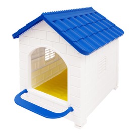 KOLHGNSE 4 PCS Chicken Nesting Boxes, Plastic Laying Hen Nest with Pads Egg Laying, Wall Mount Freestanding Chicken Coop Accessories for Poultry Farm Backyard Coop (Blue)