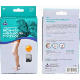Oppo 2862 VI Thigh High Anti Embolism Stockings