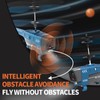 Remote Control Helicopter 3.5 Channel Intelligent Obstacle Avoidance Blue Remote