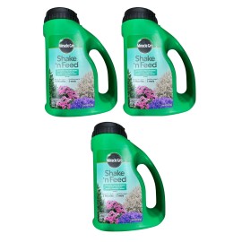 Miracle Gro (3 Pack) Miracle-Gro Shake 'n Feed Plant Food 4.5 lb Trees & Shrubs New Sealed