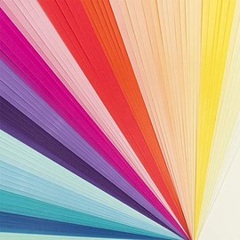 Transparent paper, DIN A4, 20 colours, 130 g/m², colourful paper for crafts, scrapbooking, card making, DIY and much more.