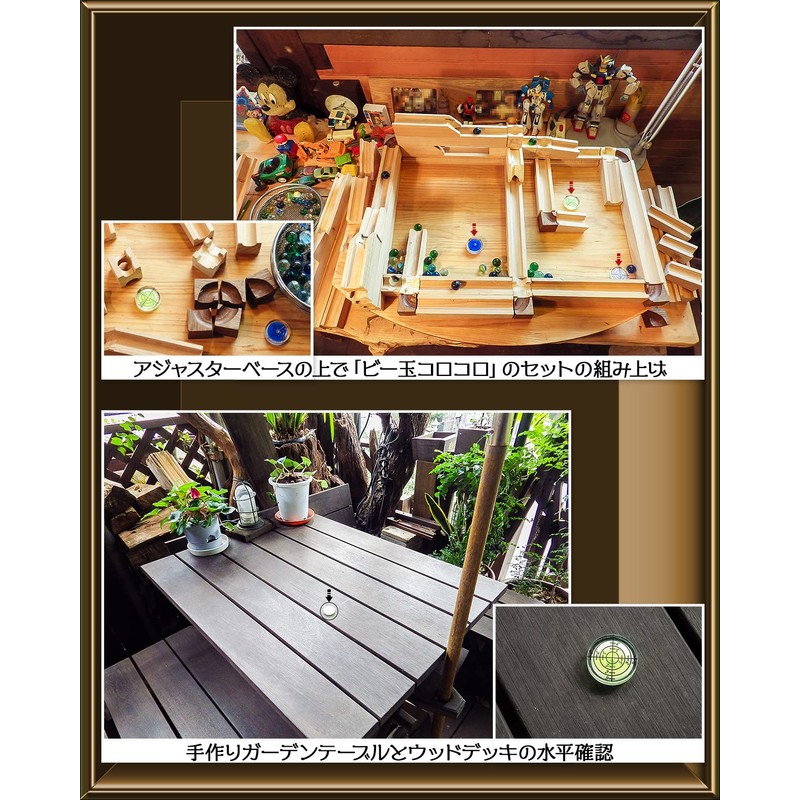 【DIY Advisor Recommended × Electric Tool Attachable】 Small Level Spirit