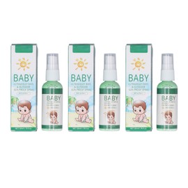 3pcs Baby Sun Protective Spray 50ml Herbal Extract Long Lasting Deep Nourishing Moisturizing Baby Sunproof Spray