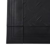 ISL Garage Tile Corner Parts, Black, Set of 4, Commercial