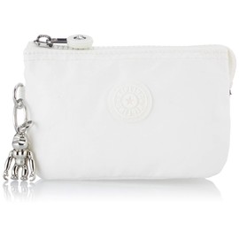 Kipling Ladies' Creativity S Coin Purse (Creativity S) - White (White Metallic), size: 14.5x9.5x5 cm (B x H x T)