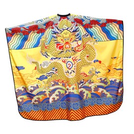 WOONEKY Chinese Dragon Pattern Hair Cutting Cape Large Barber Cape for Salon and Home Use Comfortable and Water-resistant Lightweight Design for Easy Storage
