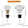 Crystal Diamond Wine Stopper Set of 2 - Elegant Glass