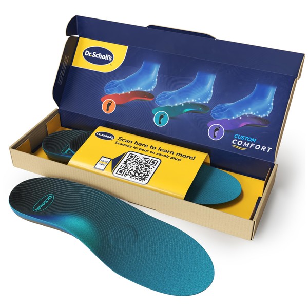 Dr. Scholl's Plantar Fasciitis Insoles, Insoles for Men, Insoles for