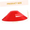 Kisangel Multi-Function Soccer Training Cones Round Disc Obstacle Pad Great