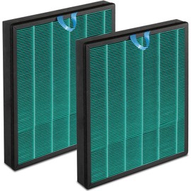 NXBHG Vital 100S Toxin Absorber Replacement Filter Compatible with LEVOIT Smart WiFi Vital 100S Air Puri-Fier, 3-in-1 H13 HEPA and High-Efficiency Activated Carbon Filter, Vital 100S-RF, 2 Pack.