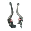 XIAMI Black CNC 6 Position Shorty Brake Clutch Lever for