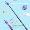 AIKESIWAY Teacher Pointer Sticks Finger,Pointer for Classroom,Telescoping Hand Pointer, Retractable