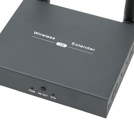 HD Multimedia Interface Extender Kit 1080P IR Remote Control Wall Penetrating 200m Wireless Extender for TV 100‑240V EU Plug