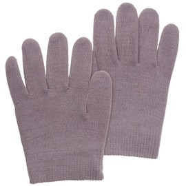 Beavorty 1pair Moisturizing Therapy Gloves for Dry Skin Breathable Overnight Spa Gloves Gel Lining for Hand Care Lightweight Portable for Daily Use and Travel