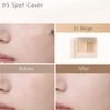 DASIQUE Pro Cover Dual Concealer Palette 2.4g, Color:22 Medium