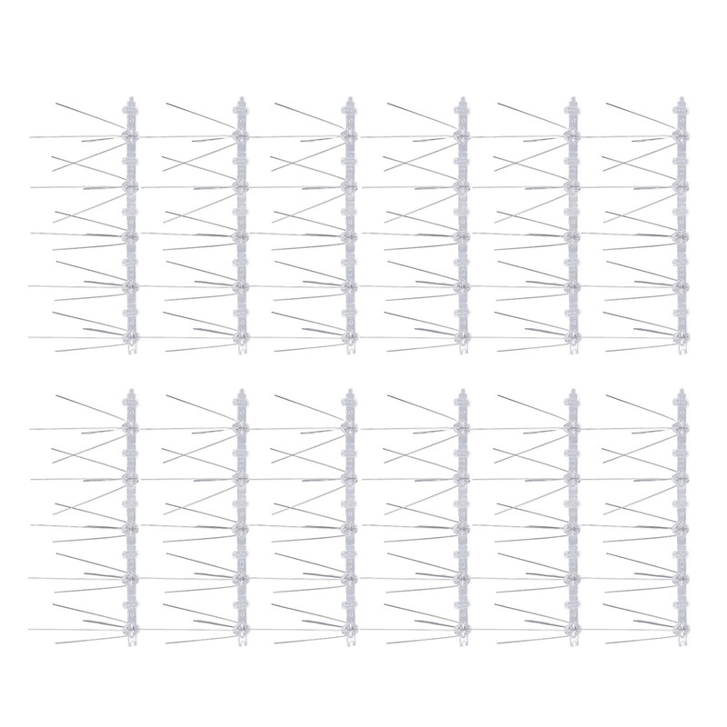 Bird Spikes 304 Stainless Steel Wire Rust Proof Plastic Base