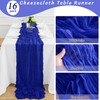 16Pack Royal Blue Cheesecloth Table Runner 10FT Gauze Cheese Cloth