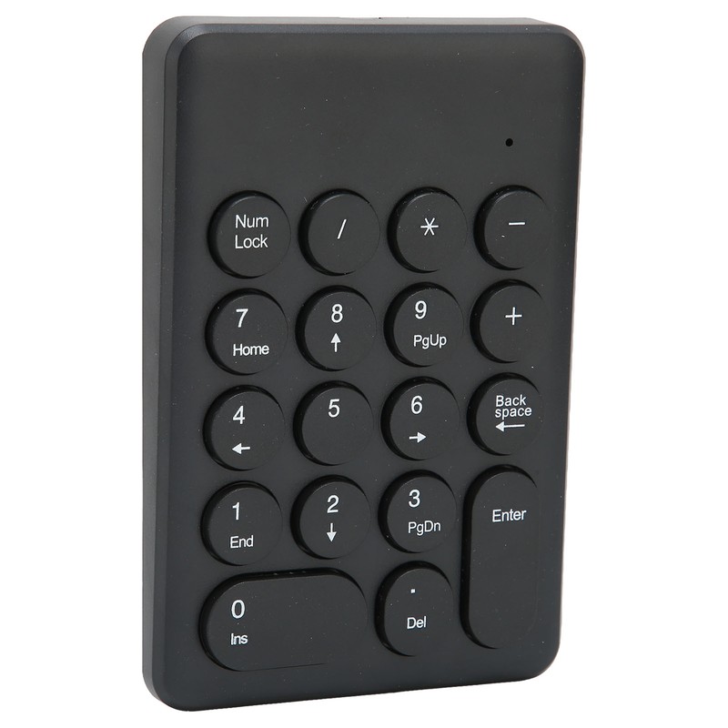 Numeric Keyboard 18 Keys Ergonomic Tilt Design 2.4GHz Wireless Stable