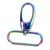 10Pcs Keychain Clasp 38mm Firm Rust Proof Bright Luster Simple