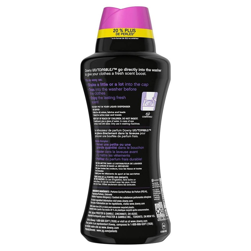 Downy Downy Unstopables in-wash Scent Booster Beads, Lush (37.5 Oz.)