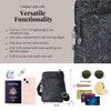 Baggallini Securtex - Bolso cruzado antirrobo para mujer, bolso pequeño