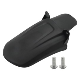 Aynaxcol Electric Motorcycle Rear Cushion Fender Protector, Black Dirt Bike Cushion Fender Mudguard, ABS Plastic Rear Fender Mud Flap Replacement for SurRon Light Bee