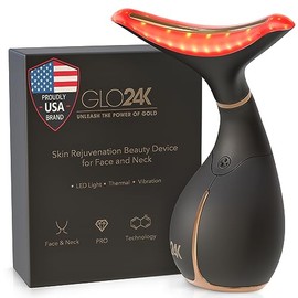 GLO24K Beauty Massager for Neck and Face.