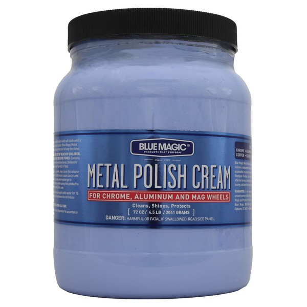 Blue Magic 550 Metal Polish Cream, 72.oz