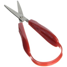 Sammons Preston Easi-Grip Scissors with Round Tip, Both Left and Right, 1" Blade, Lightweight and Easy to Use Scissors for Cutting, Scissors for Children and Disabled, Easy Grip Safe Handle Scissors