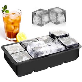 Slowton Moldes y Bandejas de Silicona para Hielo, Bandejas de Silicona Reutilizables, Moldes para...