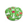 minimynimo Round 40 Nordic Green Blue Floor Cushion Cover (Graspop